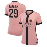 Camiseta Paris Saint-Germain Bradley Barcola #29 Tercera Equipación para mujer 2024-25 manga corta